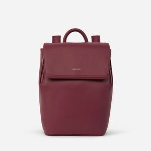 Matt & Nat Vegan Burgundy Backpack